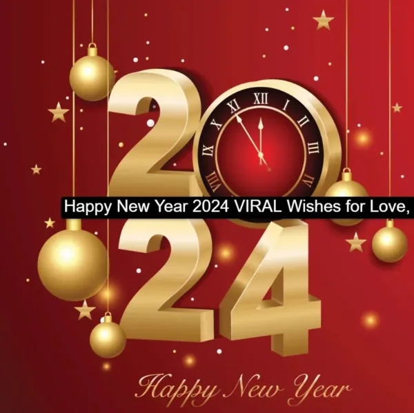Happy New Year 2024 VIRAL Wishes for Love, Girlfriend or Boyfriend: