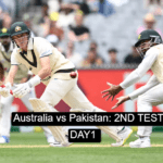 Australia vs Pakistan:2nd Test Day 1,MATCH UPDATES..