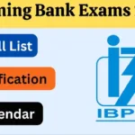 IBPS Exam Calendar 2024 – Notification